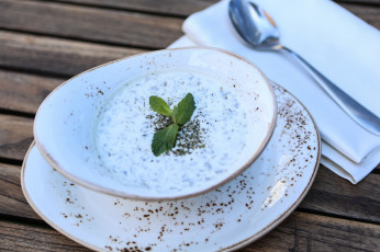 Картинка еда первые+блюда ложка суп сметанный первое блюдо