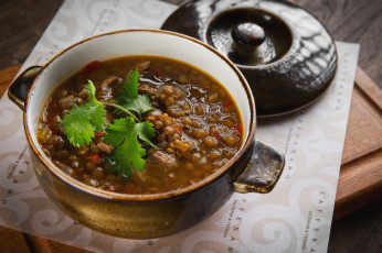 Картинка еда первые+блюда первое блюдо суп зелень сухари