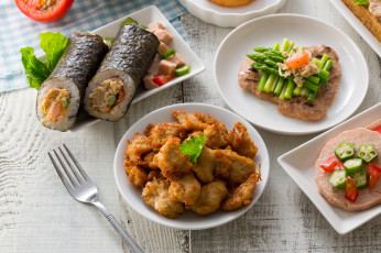 Картинка еда разное китайская кухня