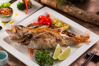 Картинка еда рыба +морепродукты +суши +роллы кухня китайская