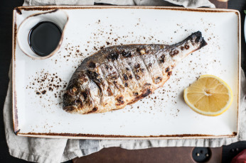 Картинка еда рыба +морепродукты +суши +роллы запеченная шуба вкусно