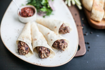 Картинка еда салаты +закуски начинка лаваш закуска