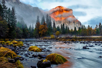 Картинка природа реки озера река лес