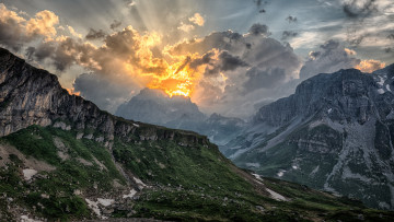 Картинка природа горы простор