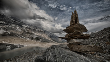 Картинка природа горы простор