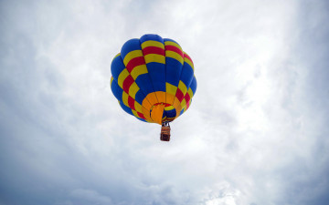 Картинка авиация воздушные+шары полет