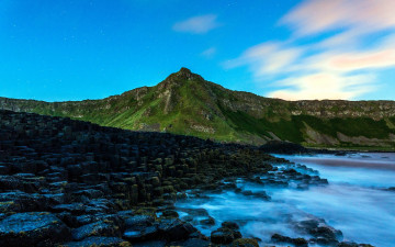 Картинка природа побережье гора камни вода