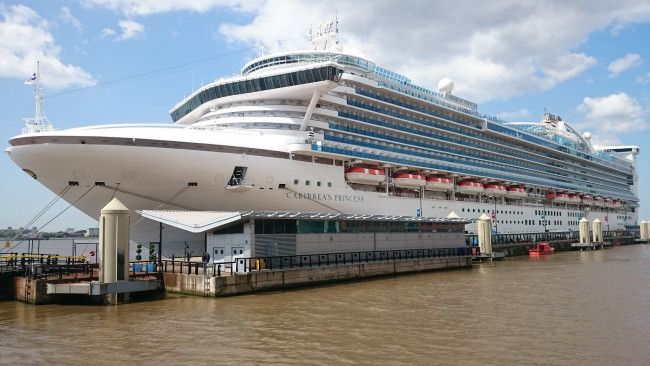 Обои картинки фото caribbean princess, корабли, лайнеры, круиз, лайнер