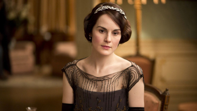 Обои картинки фото кино фильмы, downton abbey, actress, dockery, michelle