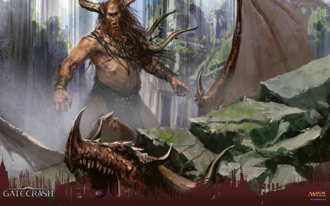 Обои картинки фото magic,  the gathering - gatecrash, видео игры, the, gathering, gatecrash, ролевая, action