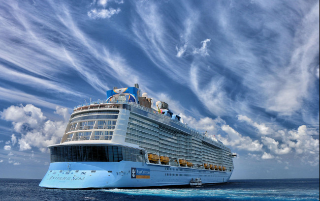 Обои картинки фото anthem of the seas, корабли, лайнеры, круиз, лайнер