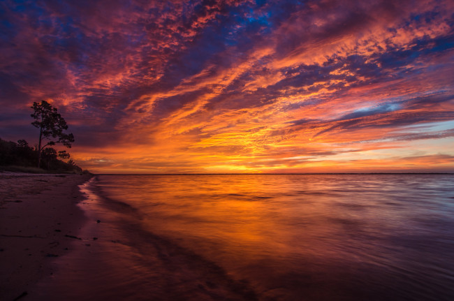 Обои картинки фото природа, восходы, закаты, рассвет