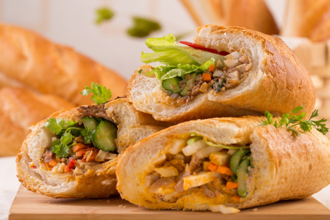 Обои картинки фото еда, бутерброды,  гамбургеры,  канапе, кухня, китайская