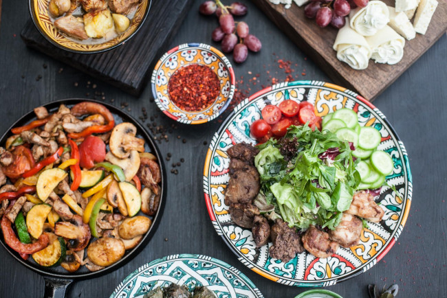 Обои картинки фото еда, разное, вкусно, второе, блюдо, картофель, мясо