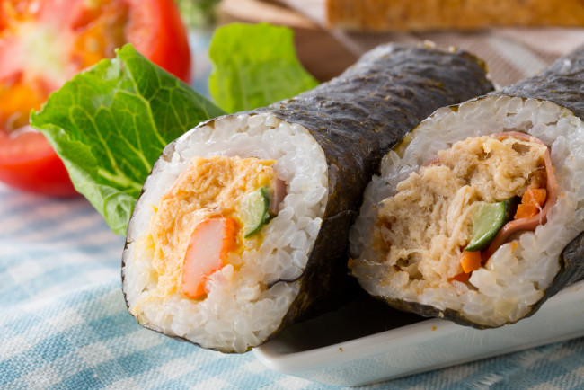 Обои картинки фото еда, рыба,  морепродукты,  суши,  роллы, кухня, китайская