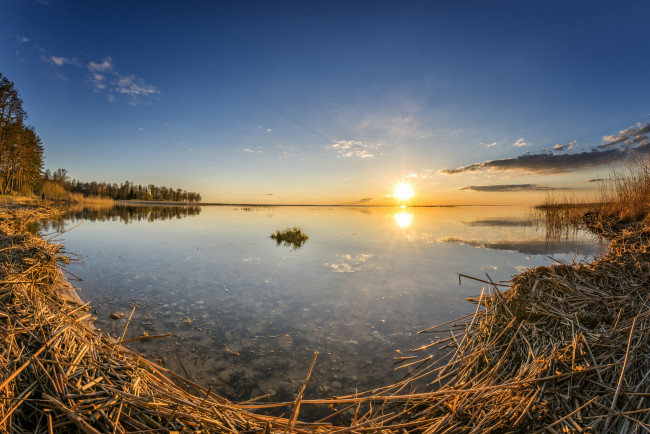 Обои картинки фото природа, восходы, закаты, рассвет