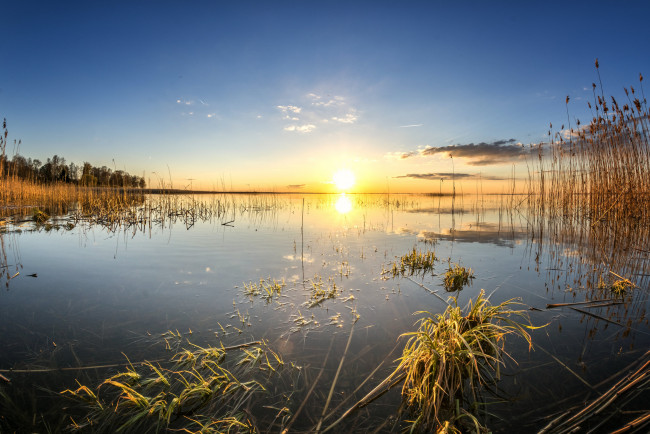 Обои картинки фото природа, восходы, закаты, рассвет