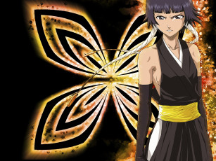 Картинка аниме bleach soifon capitan shinigami девушка шинигами gotei 13