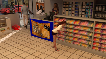 Картинка 3д+графика люди+ people фон взгляд девушка