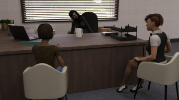 Картинка 3д+графика люди+ people взгляд фон девушки