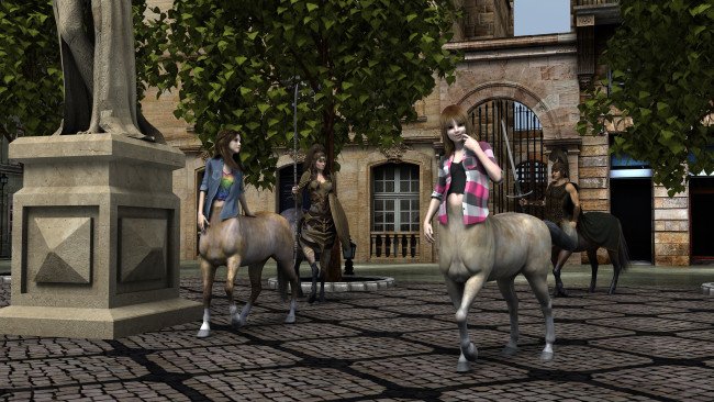 Обои картинки фото 3д графика, существа , creatures, centaur