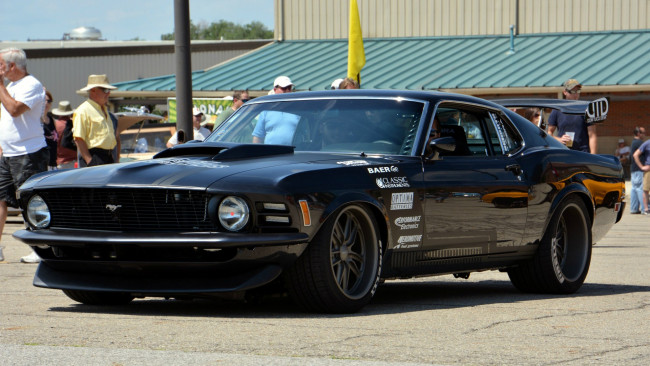 Обои картинки фото автомобили, выставки и уличные фото, ford, mustang