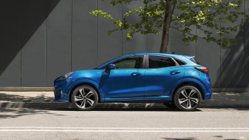 Картинка 2020+ford+puma автомобили ford форд город улица профиль 2020 puma