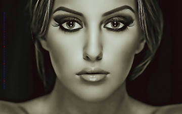 Картинка календари компьютерный+дизайн 2019 calendar крупно макро женщина взгляд лицо девушка