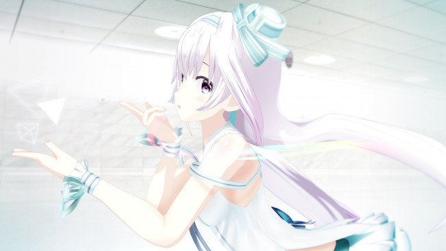 Обои картинки фото аниме, virtual youtuber, virtual, youtuber