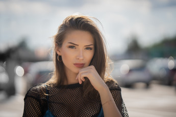 Картинка девушки -+лица +портреты женщина взгляд макияж портрет