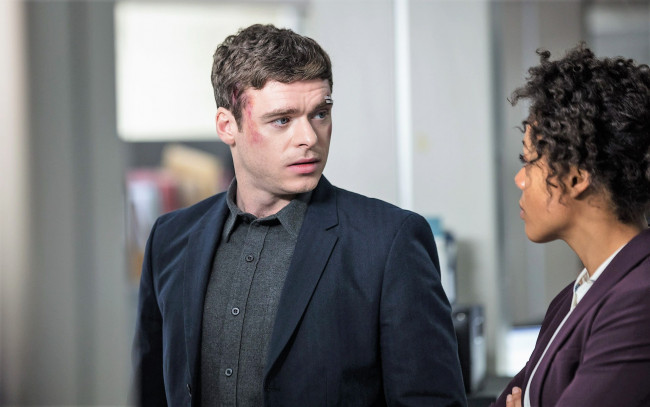 Обои картинки фото кино фильмы, bodyguard , сериал, телохранитель, ссадина, женщина, разговор