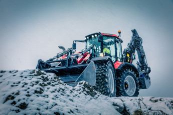 обоя техника, фронтальные погрузчики, huddig