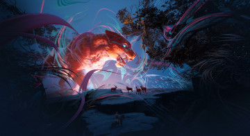 Картинка фэнтези призраки зверь