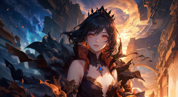 Картинка аниме unknown +другое+ нейросети графика нейроарт ai art нейронные сети рисунки нейро искусство