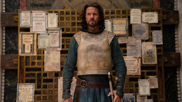 Картинка the+lord+of+the+rings +the+rings+of+power++ +сериал+2022+ кино+фильмы +the+rings+of+power+ сериал lloyd owen captain elendil властелин колец кольца власти фэнтези боевик драма