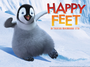 обоя мультфильмы, happy, feet