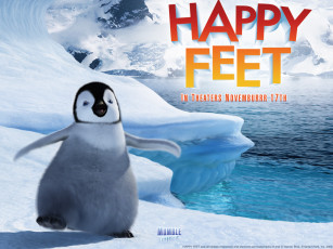 обоя мультфильмы, happy, feet