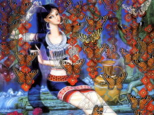 Картинка рисованные люди