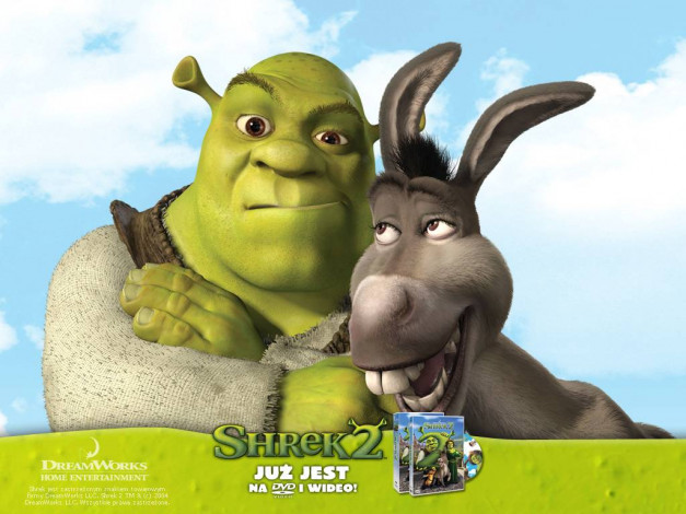 Обои картинки фото мультфильмы, shrek