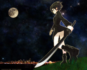 Картинка аниме dogs bullets carnage