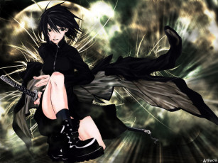 Картинка аниме dogs bullets carnage