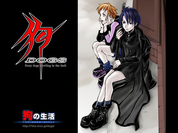 Обои картинки фото аниме, dogs, bullets, carnage