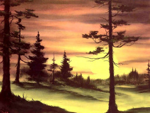 Картинка bob ross рисованные