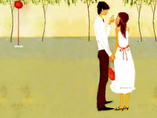 Картинка рисованные люди