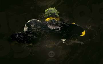 Картинка 3д графика nature landscape природа