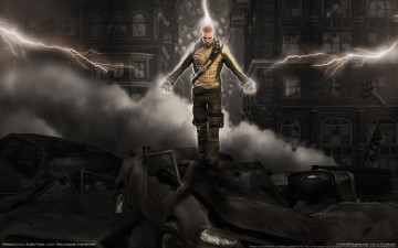 Картинка видео игры infamous