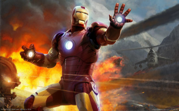Картинка видео игры iron man