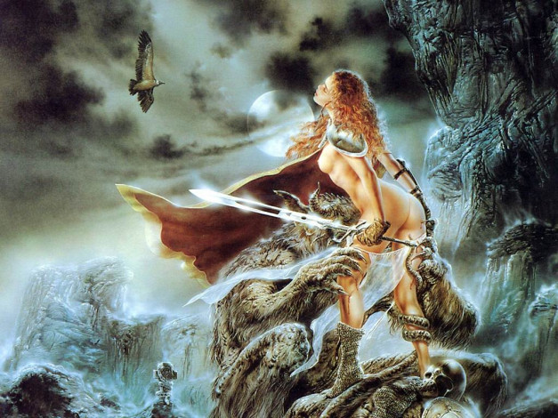 Обои картинки фото фэнтези, luis, royo