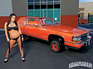 Картинка 1981 cadillac fleetwood brougham автомобили авто девушками