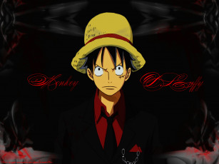 Картинка аниме one piece monkey d luffy